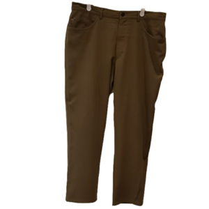 Alberto Ceramica Brown Beige Lightweight Golf Pants 52 (Size 34"US) **length 26"
